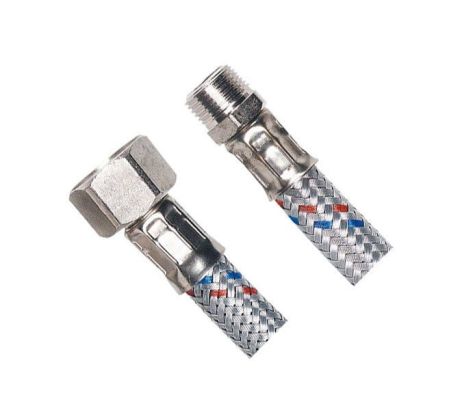 Przejdź do produktu Wąż przyłączeniowy nierdzewny FxM 1/2"x1/2", 100cm