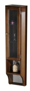 RETRO szafka do lustra 25x115x20cm, buk, prawa