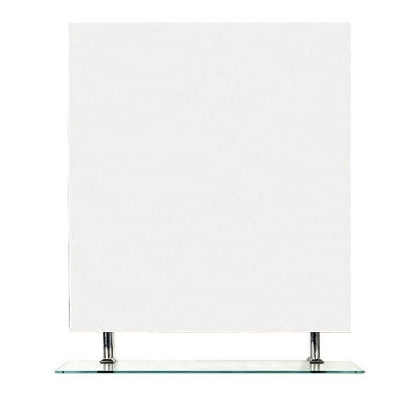 WEGA lustro 800x800mm, z półką