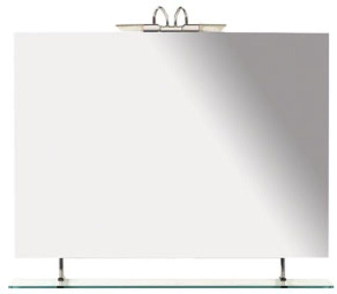 WEGA lustro 900x800mm, z półką