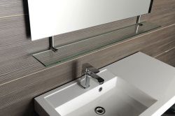 WEGA lustro 900x800mm, z półką
