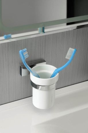Przejdź do produktu OLYMP kubek ceramiczny, chrom