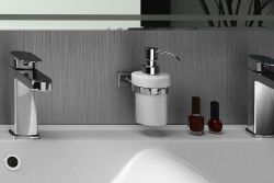 OLYMP dozownik mydła ceramiczny, chrom