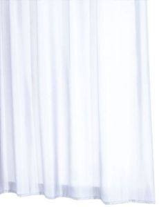 MADISON zasłonka prysznicowa 180x200cm, polyester, biała