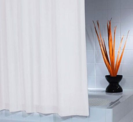 Przejdź do produktu MADISON zasłonka prysznicowa 180x200cm, polyester, biała