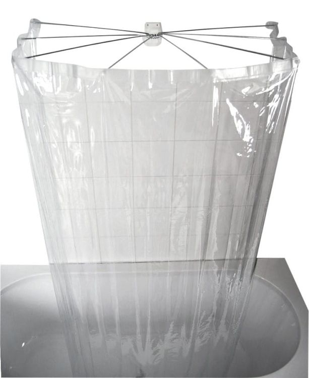 OMBRELLA kabina prysznicowa składana 100x70cm, przezroczysta