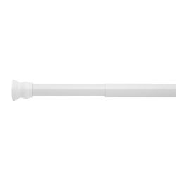 Drążek teleskopowy 110-185cm, średnica 25mm, biały