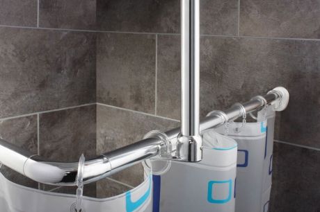 Przejdź do produktu Drążek narożny uniwersalny, chrom