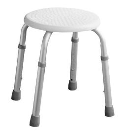 Taboret łazienkowy, biały