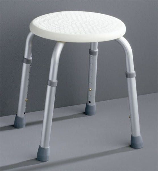 Taboret łazienkowy, biały
