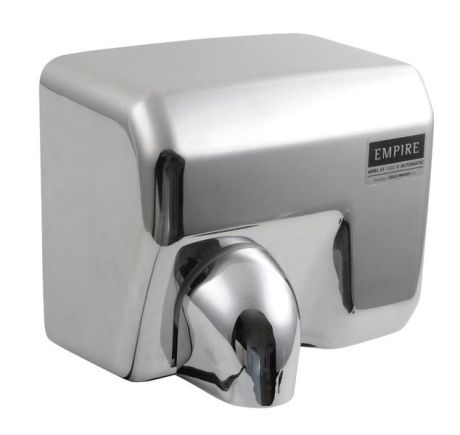 Przejdź do produktu EMPIRE elektryczna suszarka do rąk, bezdotykowa 230 V, 2400 W, 278x243x213 mm, stal nierdzewna