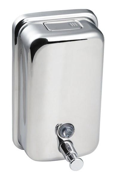 Dozownik płynnego mydła 400ml, stal nierdzewna polerowana