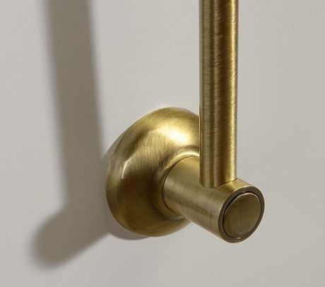 Przejdź do produktu ANTEA zestaw prysznicowy, uchwyt obrotowy, okrągły, 670mm, brąz