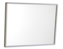 Lustro 40x30cm, rama plastikowa, biała