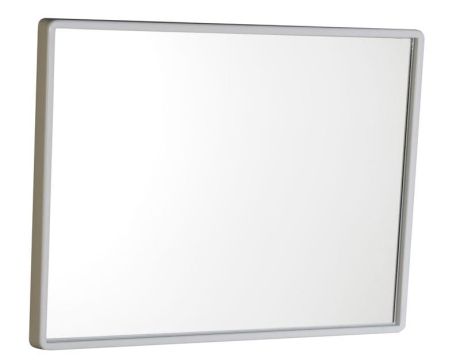 Przejdź do produktu Lustro w plastikowej ramie 40x30cm, biały