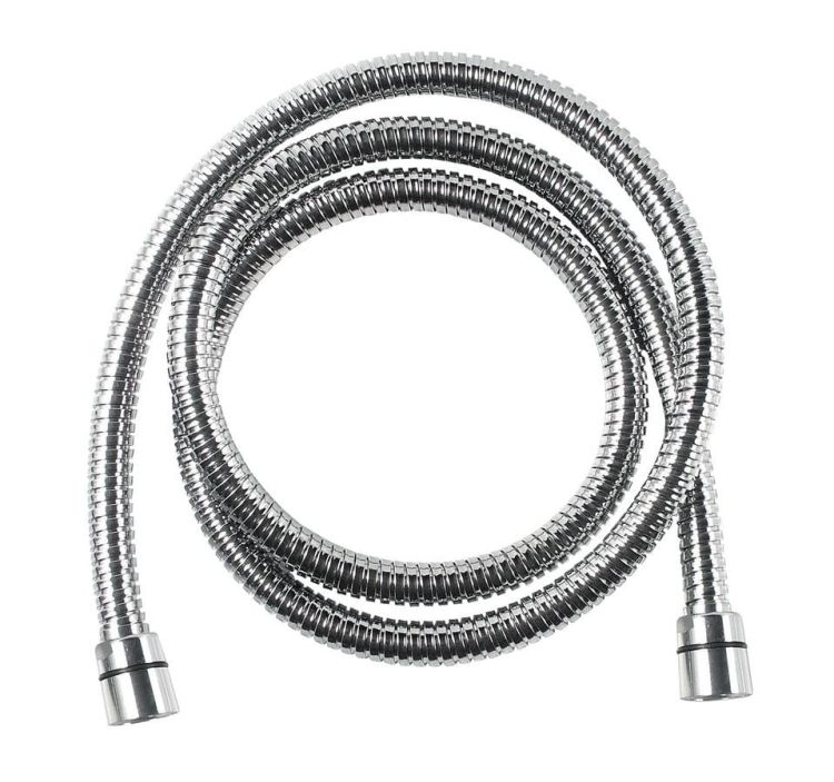 POWERFLEX wąż prysznicowy spiralny, 120cm, chrom