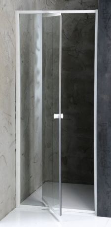 Przejdź do produktu AMICO drzwi prysznicowe zawiasowe 1040-1220x1850mm, szkło czyste