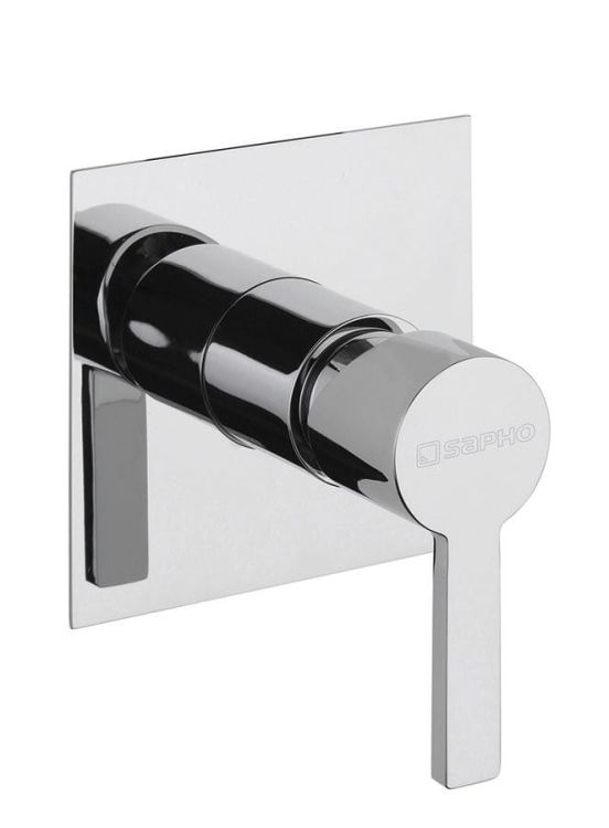 ESPADA bateria prysznicowa podtynkowa, 1-funkcyjna, chrom