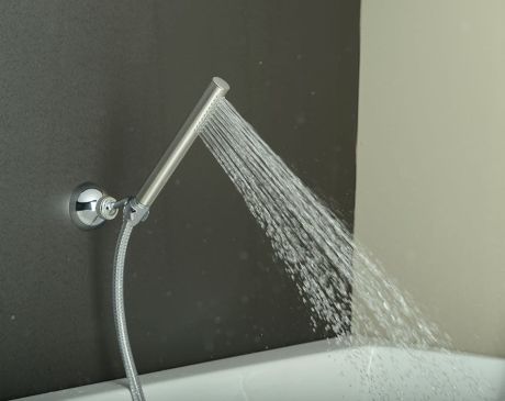 Przejdź do produktu MINIMAL sluchawka prysznicowa, 184mm, stal nierdzewna mat