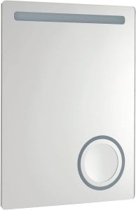 ASTRO Lustro z podświetleniem LED 60x80cm i lusterkiem kosmetycznym