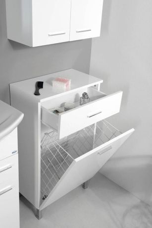 Przejdź do produktu ZOJA/KERAMIA FRESH szafka dolna z koszem 50x78x29cm, biała