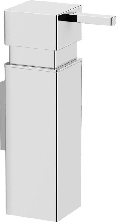 QUELLA dozownik mydła 150ml, system mocowania Lift & Clean, chrom