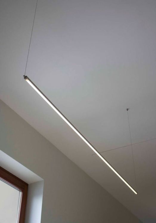 FROMT LED lampa wisząca 102cm, 15W, aluminium