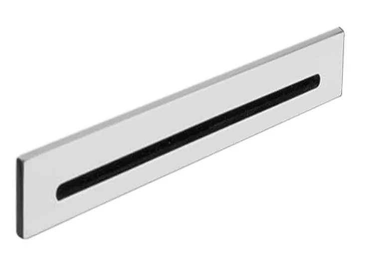 CUT przelew szczelinowy 170x24mm, korek Click Clack, chrom