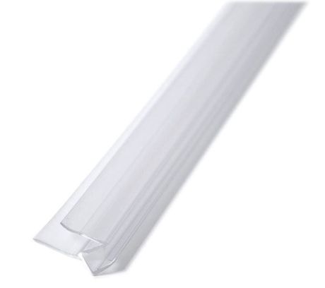 Przejdź do produktu Uszczelka dolna do drzwi prysznicowych, szkło 6mm, 1000 mm