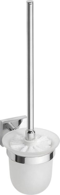 X-SQUARE szczotka WC naścienna, chrom