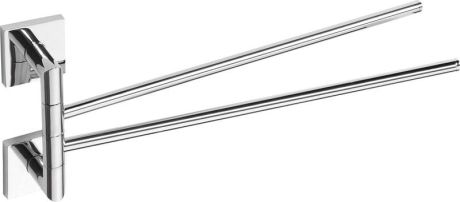 Przejdź do produktu X-SQUARE podwójny wieszak na ręczniki, obrotowy 420mm, chrom