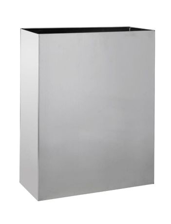 Przejdź do produktu Kosz na śmieci zawieszany 25l, stal nierdzewna mat