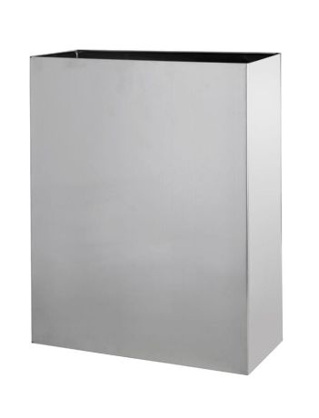 Przejdź do produktu Kosz na śmieci zawieszany 25l, stal nierdzewna mat