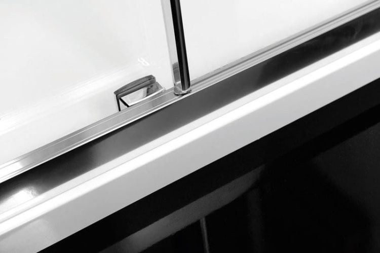 LUCIS LINE półokrągła kabina prysznicowa 900x900mm, R550 szkło czyste
