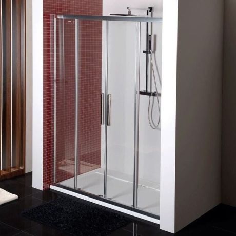 Przejdź do produktu LUCIS LINE drzwi prysznicowe 1600mm, szkło czyste