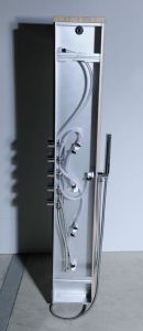 5SIDE ROUND panel prysznicowy 250x1550mm, aluminium