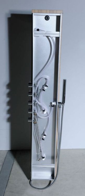 5SIDE ROUND panel prysznicowy 250x1550mm, aluminium
