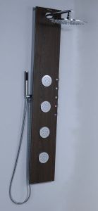 5SIDE ROUND panel prysznicowy 250x1550mm, wenge