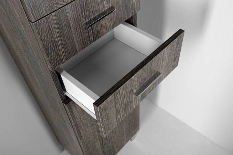 Przejdź do produktu ZOJA/KERAMIA FRESH szafka wysoka 35x184x29cm, mali wenge