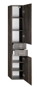 ZOJA/KERAMIA FRESH szafka wysoka 35x184x29cm, mali wenge