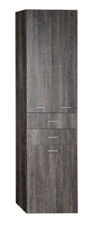 Przejdź do produktu ZOJA/KERAMIA FRESH szafka wysoka z koszem, 50x184x29 cm, mali wenge