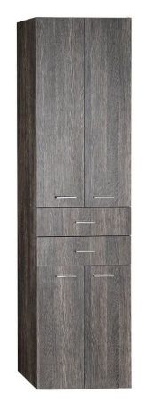 Przejdź do produktu ZOJA/KERAMIA FRESH szafka wysoka, z szufladami 50x184x29 cm, mali wenge