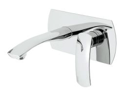 FLO bateria umywalkowa podtynkowa, chrom