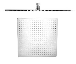SLIM deszczownia, kwadrat 500x500mm, stal nierdzewna polerowana