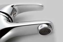 AQUALINE 35 bateria umywalkowa dźwigniowa, chrom