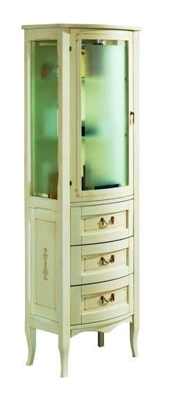 CALLA szafka wysoka 50x170x39,5cm, avorio decor