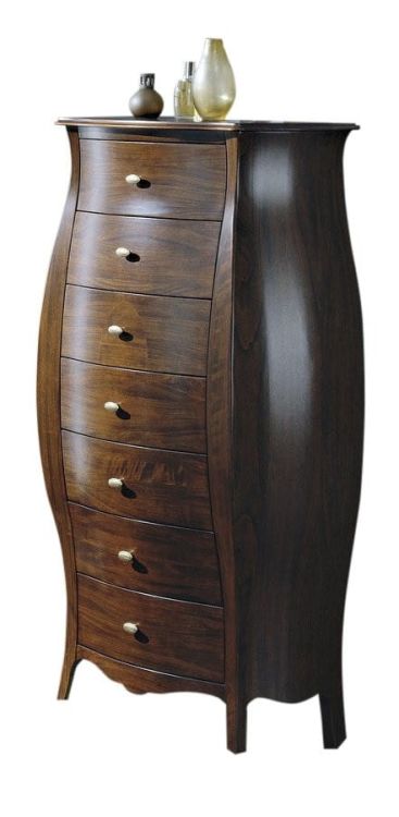 ISOTTA szafka z szufladami 74x142x36cm, noce