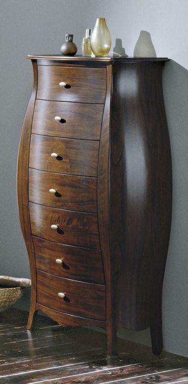 ISOTTA szafka z szufladami 74x142x36cm, noce