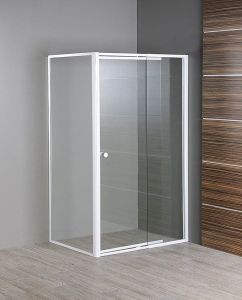 AMICO ścianka boczna, szkło, część stała 900mm