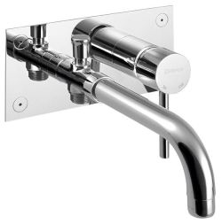 RHAPSODY podtynkowa bateria wannowa, długość wylewki 232mm, chrom